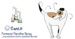Formevet Fiproline Spray, una soluzione contro i parassiti dei cani