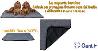 Regala una bella coperta autoriscaldante al tuo cane per l'inverno