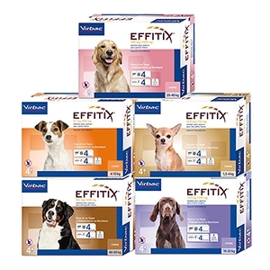Effitix Soluzione Spot-On 4 Pipette