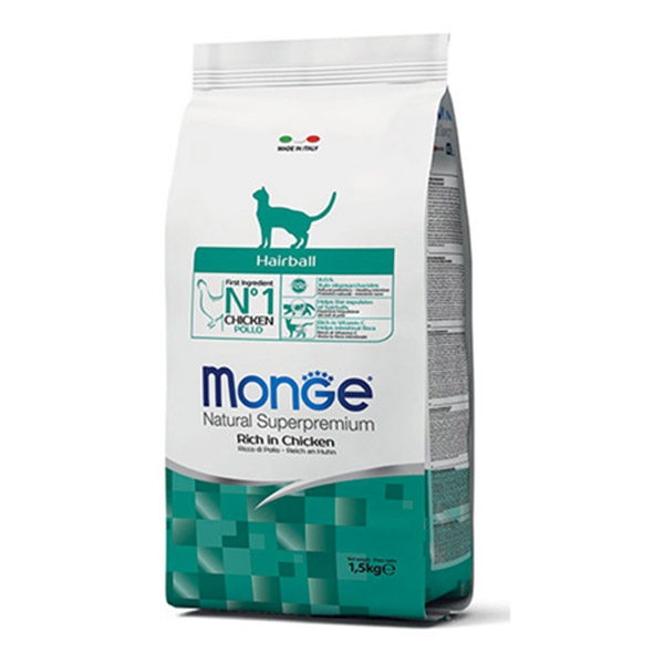 Natural Superpremium Hairball Ricco di Pollo