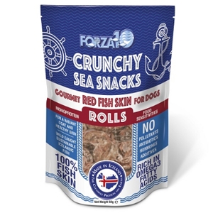 Red Fish Skin Rolls
