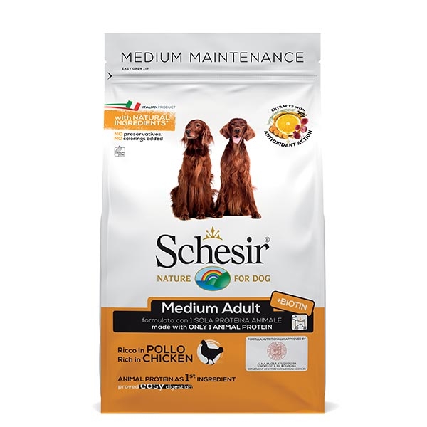 Schesir Dry Line, Medium Adult al Gusto Pollo