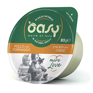 More Love Pollo con Formaggio in Salsa Naturale