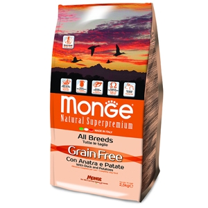 Natural Superpremium Natural Superpremium Grain Free con Anatra e Patate - All Breeds