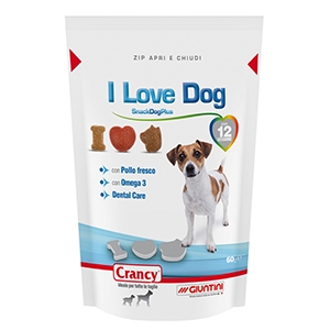 Crancy I Love Dog