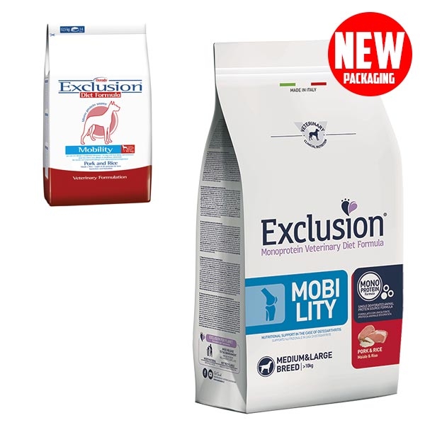 Diet Mobility Medium/Large Breed Maiale e Riso