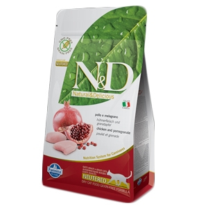 Natural & Delicious Prime Neutered con Pollo e Melograno