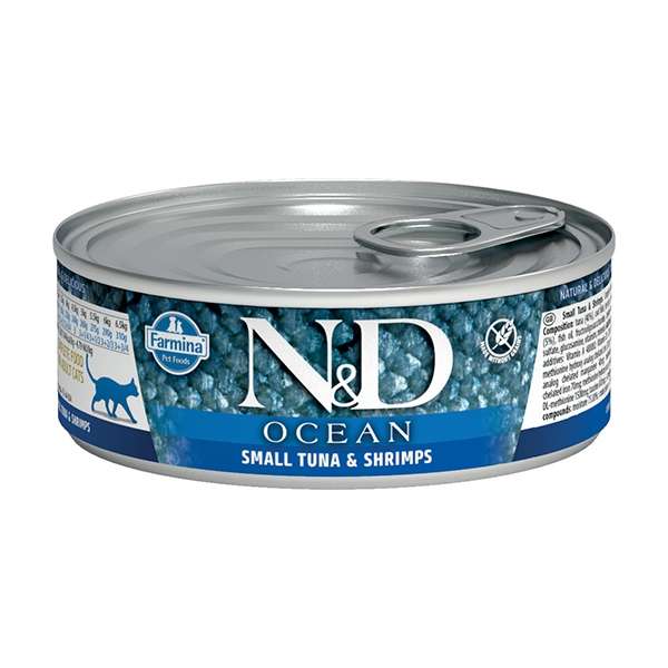Natural & Delicious Ocean con Tonnetto e Gamberetti