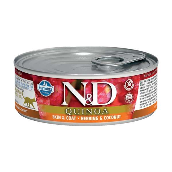 Natural & Delicious Quinoa Skin & Coat Aringa e Cocco