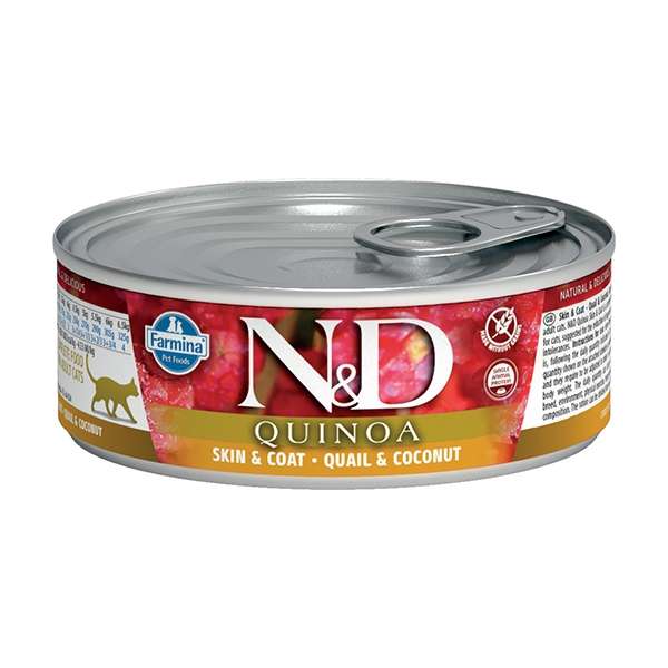 Natural & Delicious Quinoa Skin & Coat Quaglia e Cocco