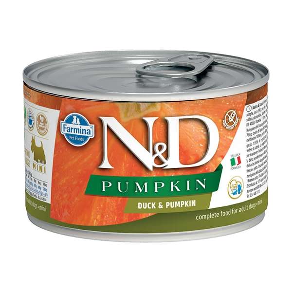 Natural & Delicious Pumpkin Mini con Anatra e Zucca