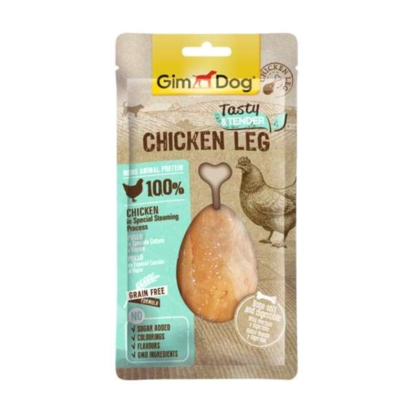GimDog Tasty & Tender Chicken Leg Monoprotein Grain Free
