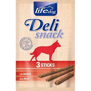 Life Dog Deli Snack Sticks Manzo