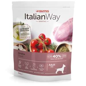 ItalianWay Adult Mini Sensitive Anatra - Promozione