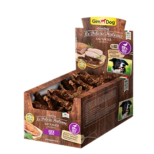 GimDog Le Delizie Italiane Salsicce con Anatra