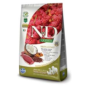 Natural & Delicious Quinoa Skin & Coat Anatra Grain Free