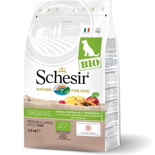 Schesir Bio Organic Adult Medium / Large al Gusto Pollo