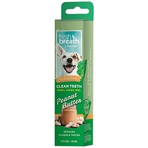 Fresh Breath Clean Teeth Oral Care Gel Peanut Butter