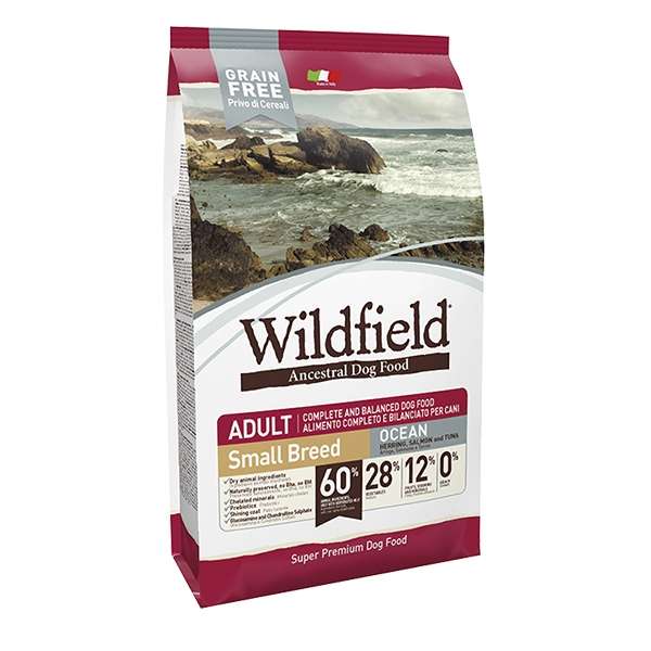 WildField Adult Small Breed Ocean Herring Grain Free