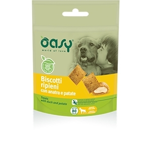 Snack Biscotti Ripieni con Anatra e Patate