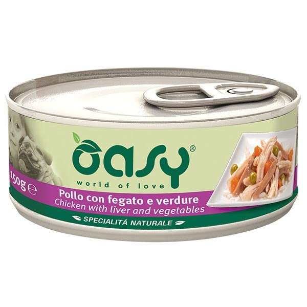 Specialità Naturale Pollo con Fegato e Verdure
