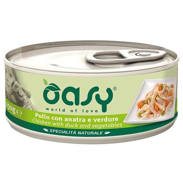Specialità Naturale Pollo con Anatra e Verdure
