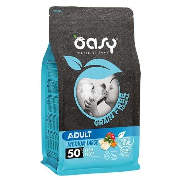 Grain Free Adult Medium & Large con Pesce