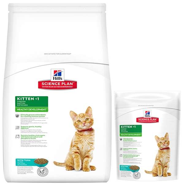 Science Plan Kitten Healthy Development con Tonno