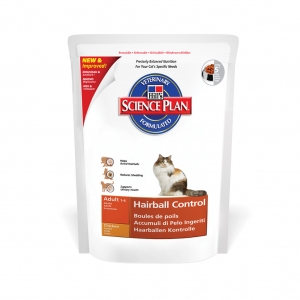 Science Plan Adult Hairball Control con Pollo