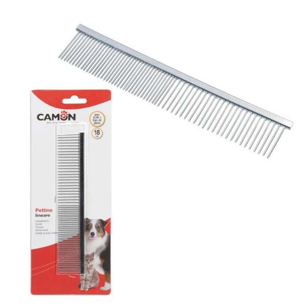 Pettine Lineare Cromato da 18 cm - B921