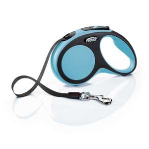 Guinzaglio New Comfort Blu con Fettuccia da 5 mt | Taglia S