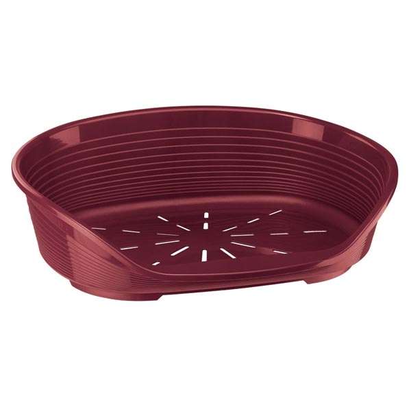Cuccia in Plastica Siesta Deluxe 2 - Bordeaux