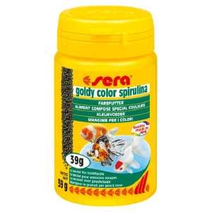 Sera - Acqua dolce - Mangimi speciali - Goldy Color Spirulina - 39 g
