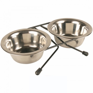 Set di Ciotole Eat-on-Feet in Acciaio Inox | XXLarge - TX24834