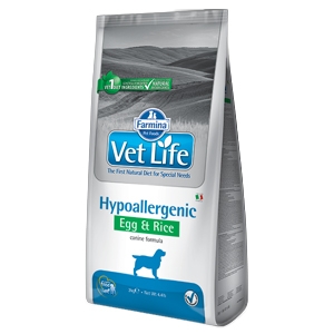 Vet Life Hypoallergenic Uova & Riso