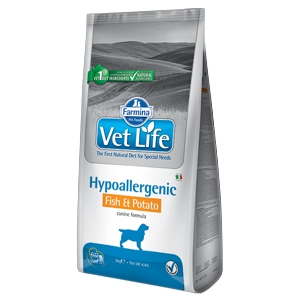 Vet Life Hypoallergenic Pesce & Patate