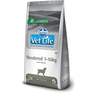 Vet Life Neutered 1-10 kg