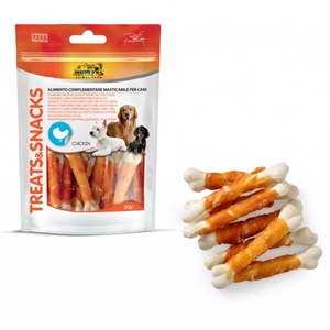 Treats Snacks Soft Pollo & Bones - AE016