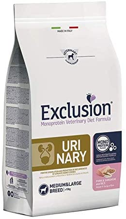Diet Urinary Adult Medium & Large con Maiale, Sorgo e Riso - Sacco da 2 kg
