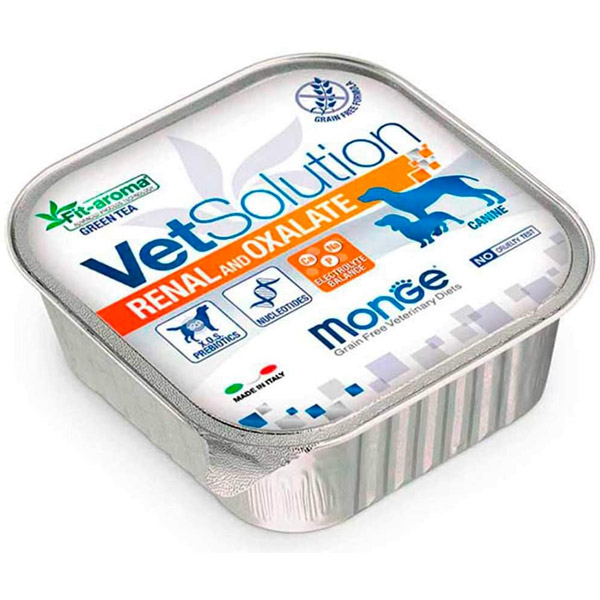 VetSolution Renal and Oxalate - Cane - Vaschetta da 150 gr