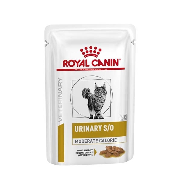 Veterinary Diet Urinary S/O Moderate Calorie - 1 Confezione | 12 Bustine da 85 gr