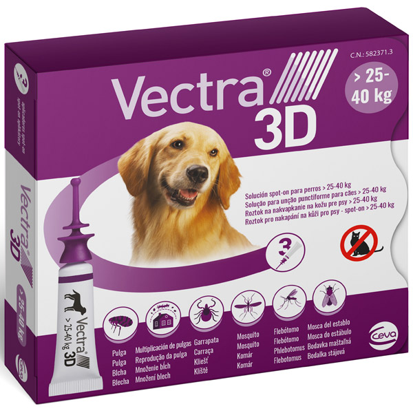 VECTRA 3D - Vectra 3D Viola per Cani 25 - 40 Kg