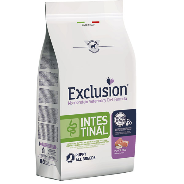 Diet Intestinal Puppy All Breed con Maiale e Riso - Sacco da 12 kg