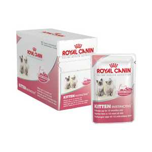Kitten Instinctive in Salsa - 1 Confezione | 12 Bustine da 85 gr