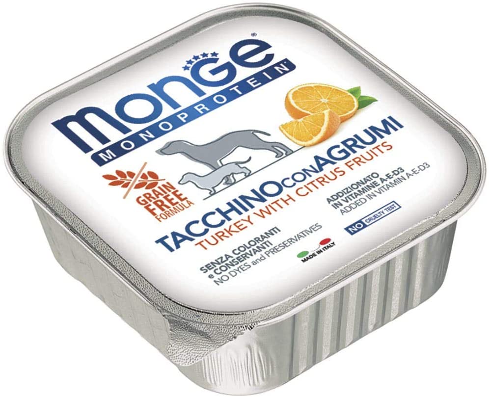 Natural Superpremium Monoproteico Tacchino e Agrumi - 1 Vaschetta 150 gr