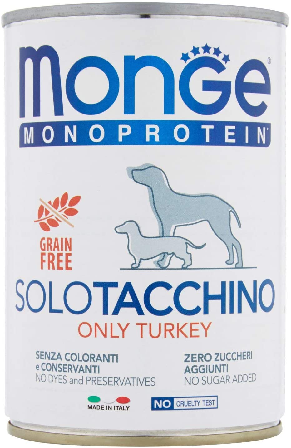 Natural Superpremium Monoproteico Solo Tacchino - 1 Barattolo 400 gr