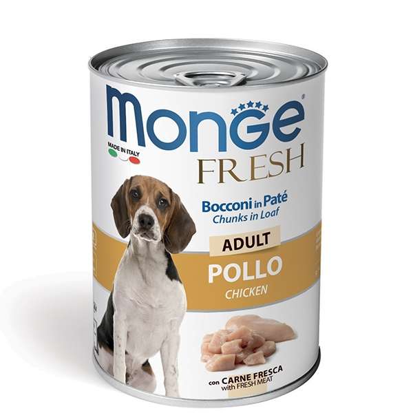 Fresh Paté e Bocconcini con Pollo - 1 Barattolo 400 gr