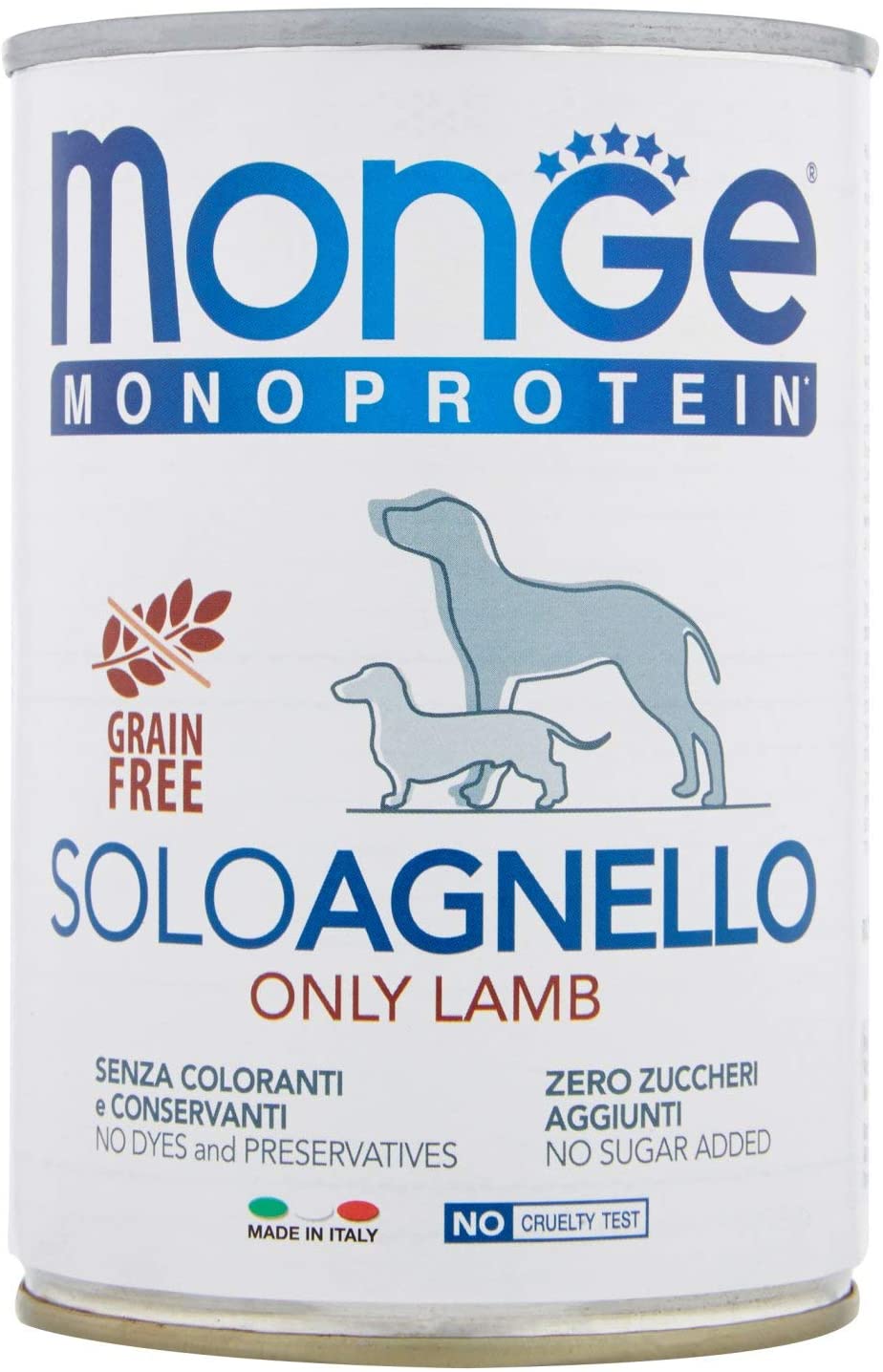 Natural Superpremium Monoproteico Solo Agnello - 1 Barattolo 400 gr