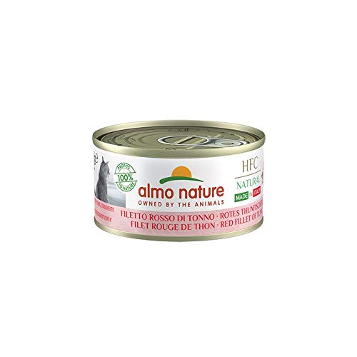 HFC Natural con Filetto di Tonno Rosso - Lattina da 70 gr