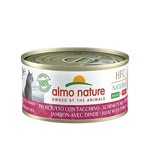HFC Natural con Prosciutto Tacchino - Lattina da 70 gr